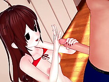 Sweet Girlfriend (FNF) wears her bikini when no one is home