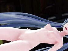 Miku With Blue Hair Sexy Dance Full Naked and Sex