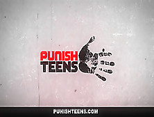 Punishteens- Gold Digger Teen Gets Brutally Fucked