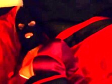 Hooded Bimbo With A Nice Rack