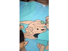 CCF6F29 Peeking at my cousin sleeping with a hole