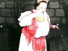 Olga (German Brunette BBW) & a guy