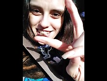 Pinkmoonlust Public Flashes One Nipple In A Very Bad Place While Talking Nervously & Looking Scared