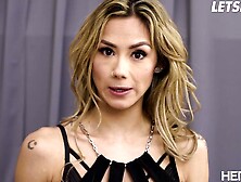 Blonde Latina Cocktease Sweetheart Takes Massive Cock In Her Pretty Little Ass