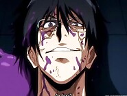 Busty hentai caught and drilled by furry anime tentacles