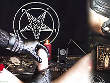 Jizz extraction with a drinking straw.  Latex gloves and wristwatch.  In the style of WatchesAndNails