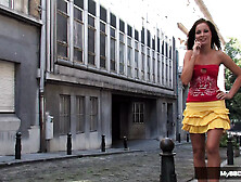 Pocket Sized Starlet Lauryn May Fists Her Own Asshole