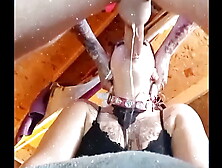 Hard core sloppy wet throat fuck XMAS