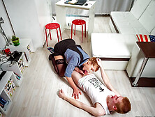 Sexy Lecturer Shows How She Knows English And Sex In Perfection