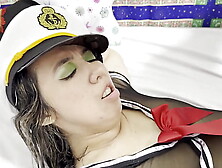 Christmas rehearsal gets out of control!! An adult student makes a mistake with the violin and calls her instructor for help.  Th