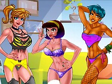 High School Days - Part 19 - Rave Party Lingerie And Breasts By LoveSkySanHentai