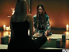 Oriental Tgirl Creampie - Hawt Angels Agatha Vega & May Thai in Transgender Lesbo Futanari Bang