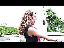 Andrea shaking her ass and fucking a newly met guy