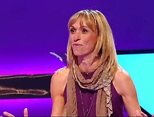 British Celebrity Michaela Strachan Upskirt