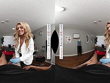 Dr.  Taylor Vixxen Treats Her Son's Friend's Sports Injury With A Naughty Twist