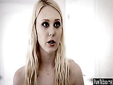 Blonde Petite teen Joined A Hardcore Sex With Friend (18+)