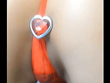 Alluring brunette extreme teasing TITSFUCK AND BUUT PLUG ANAL