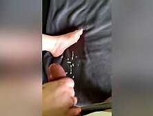 Real Amateur Handjob Cum On Feet