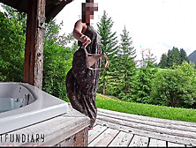 hot barefoot hippie girl risky outdoor fuck ends with in cum dripping pussy squirt - projectfundiary