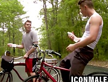 Troy Accola takes passionate Latino dick doggystyle