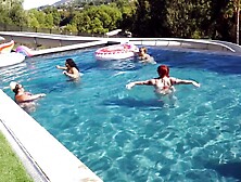 Jeff’s Models Pool Party Fuckfest