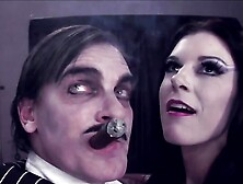 India Summer as Morticia Parody