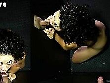 Satine Summers gets her head down at the gloryhole.