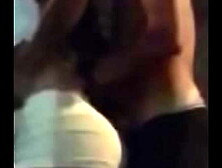 Ebony youngster goes on her knees in submission for oral sex and titfuck