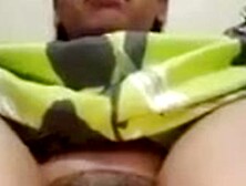 Indian Tamil Girl Fucking Her Ass Hole With A Small Metal Dildo