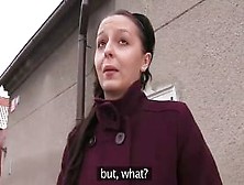 Amateur sucks dick in public and fucks in car