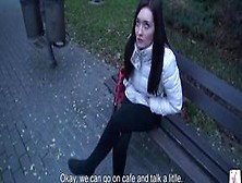 MallCuties nice brunette girl is fucking for jacket