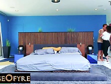 HOUSEOFYRE- Breasty mother I'd like to fuck screws her fan