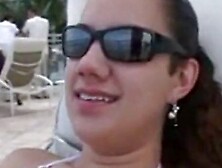 Hotel Blowjob with Carlyn Daily and Friend