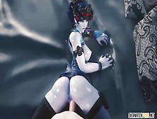 Widowmaker porn collection of her fucking with players