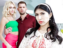 Penelope Woods and Skyler Storm are enjoying this massive dick