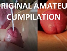 Amateurs CUMPILATION - Facial SET OF on a Kinky MILF with Gigantic Breasts