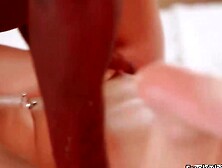 Exquisite petite Xxlayna Surrenders to Antons Massive Dominance