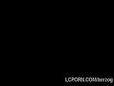 Mature perv wakes up busty brunette beauty with his coc