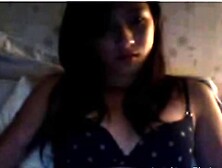 Beautiful Asian Girl Pleasures Herself on Webcam