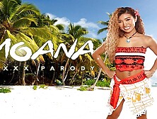Japanese Babe Clara Trinity As MOANA Is Wet Like The Ocean VR Porn