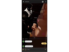 Gal loves to screw large lads on imvu