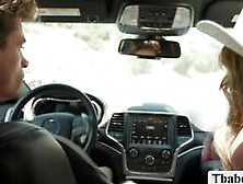 This hot and horny TS gives me handjob while riding