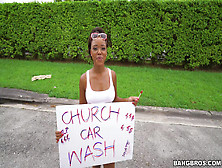 Interracial FFM threesome with slutty Yara Skye and Jaime Fetti