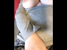 Orgasm fully clothed from humping my pillow