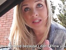 Pretty teen Vinna Reed sucks off and gets fucked in pub