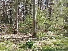 Lucky Stranger Getting A Wank From Me In The Woods Before I Take Him Home For Hard Fuck