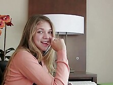 Jessie Andrews Comes Home And Strips At The Computer