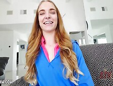 Redhead Lana Sharapovas Pussy Is Dripping Wet 10 Min