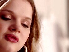 Petite cute young Intern Coco seduces her older boss