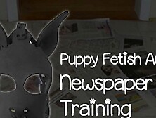 Puppy Fetish Newspaper Training